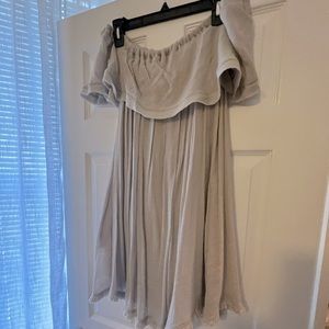 Wishlist Off The Shoulder Fringe Sun Dress